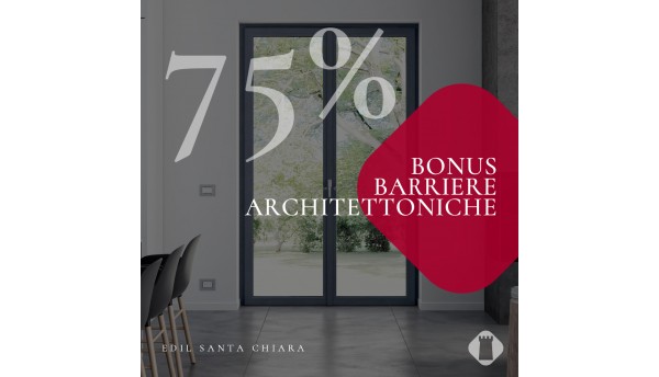 Bonus barriere architettoniche 2023